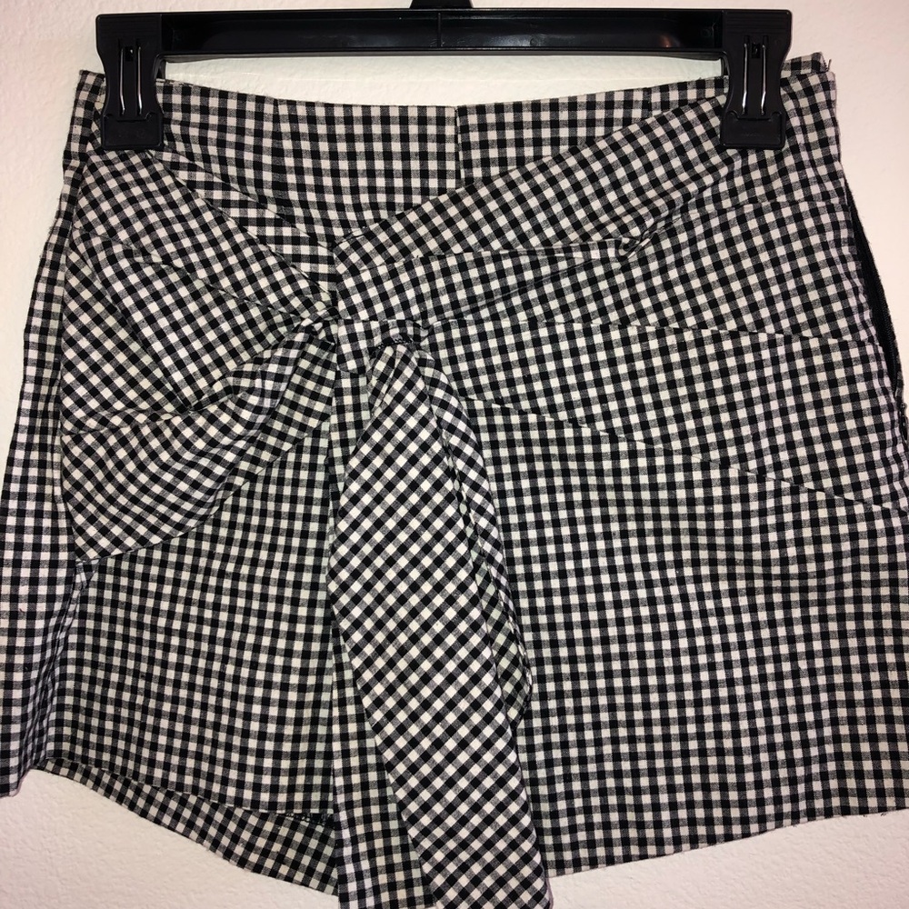Gingham Printed Skort - image 3
